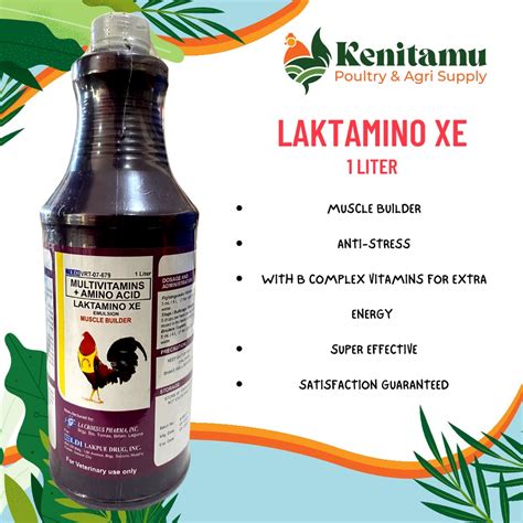 LAKTAMINO XE MULTIVITAMINS + AMINO ACID 1L .